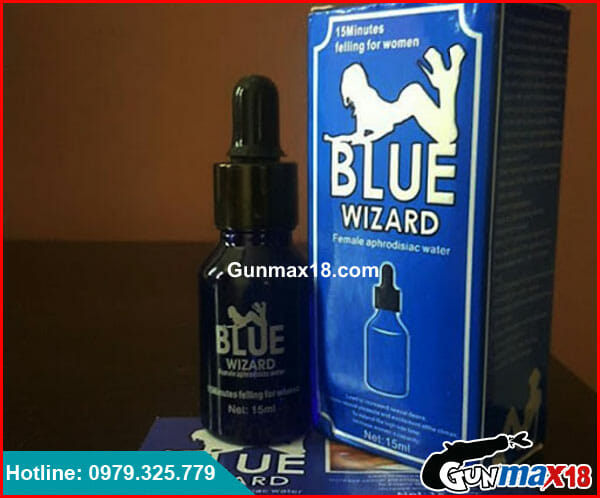 Thuốc kích dục nữ Blue Wizard 20ml dạng nước cực mạnh - Welcome