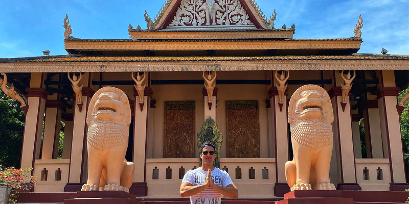 Ngôi chùa Wat Phnom nổi tiếng