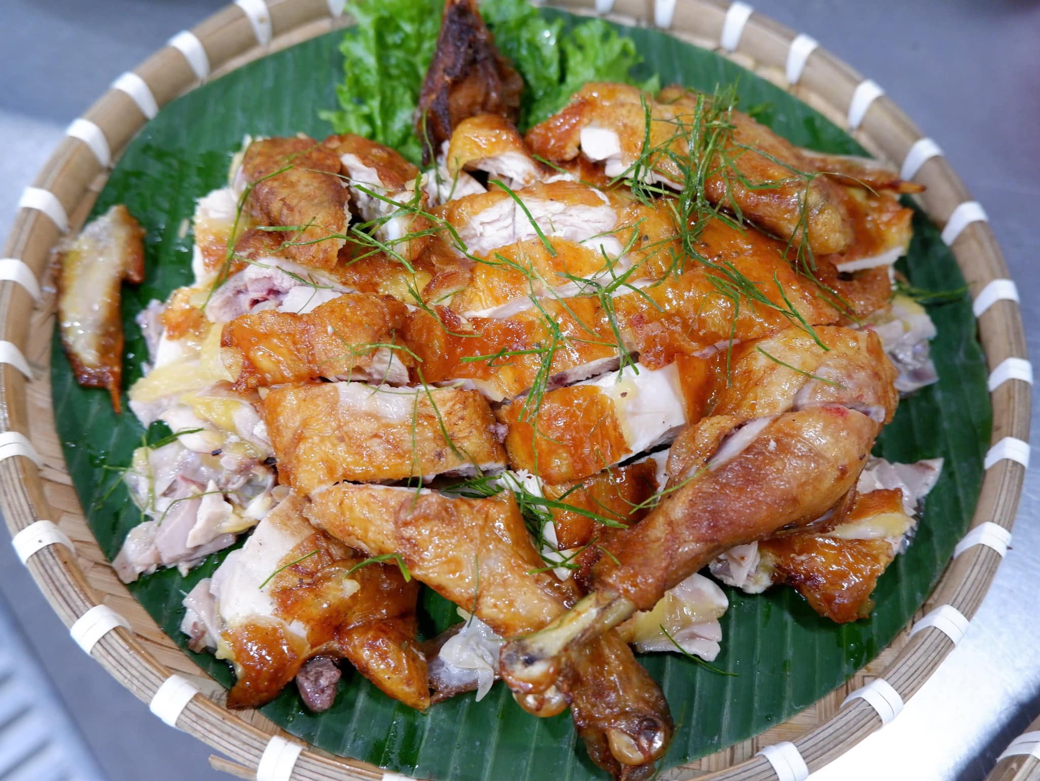 Món ngon gà nướng Tây Bắc Tràng An Quán